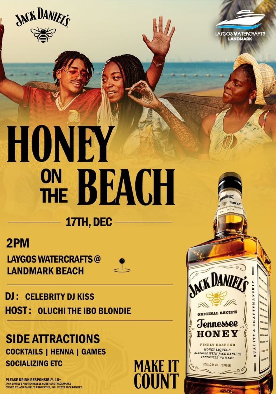 Honey on the Beach